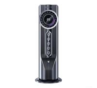Zoegneer Portable Mini Air Cooler Fan Air Conditioner Desktop Personal Space Humidifier With 3 Speed Settings Quiet Operation For Home Office Bedroom(Black)