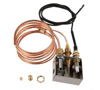 Zoegneer Premium Pilot Burner Assembly Kit With Thermocouple 900 MM And for IGNITION M8 For Propane Gas Fireplaces