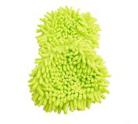 Zoegneer Reusable Microfiber Mop Pads for Swiffer Sweeper Washable Dry Wet Floor Cleaning Scrubber Refills Green 2 Pack(6 PACK)