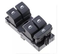 Zoegneer Right Master Power Electric Window Switch For Skoda 2013 to 2018 and SEAT Vehicles Black Plastic Cement Material OEM 5G0959857C Easy Control for All Exact Fit Rep