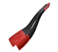 Zoegneer Silicone 3-in-1 Combination Spatula Steak Food Clip Spatula Fish Fry Spatula Clip BBQ Clamp Bread Clip(A)