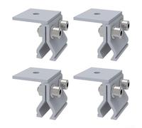 Zoegneer Standing Seam Clamp Roof Seam Clamp Sheet Seam Clamp Mounting Solar PV(4pcs)