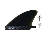 Zoegneer Surfing Shallow Water 4.6 Inch TUP Soft Large Tail Rudder Board Water Balance Sheet Surfboard Tail Fin Paddle Board(Black)