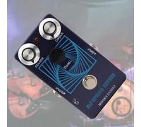 Zoegneer Vintage Style Digital Reverb Guitar Effect Pedal With True Bypass Design Adjustable Pre-delay Control Metal Housing For Echo Soundscape Maker Blue