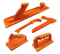 Zoegneer Woodworking Safety Push Handle for Table Saw Band Saw and Planer Ergonomic Wood Feed Pusher to Keep Hands Away from Cutting Tools Accessory Yellow 42 x 4.2cm(L)