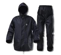 ZOEGO Rain Suits for Men Waterproof Heavy Duty Foul Weather Gear Rain Coat Jacket and Pants(Black, M)