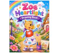 ZoeHeartlight and the Missing Smile Drawing book: A Magical Coloring Adventure Filled with Kindness and Joy