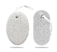 zoerbufan 2 Pack Pumice Stone for Feet/Hands/Body, Natural Lava Pumice Stone for Dead Hard Skin Removal, Foot Scrubber, White Calluse Remover, Foot File for Men/Women for Exfoliation(2 Sizes)
