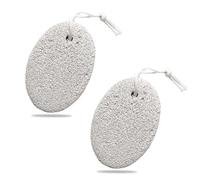 zoerbufan 2 Pack Pumice Stone for Feet/Hands/Body, Natural Lava Pumice Stone for Dead Hard Skin Removal, Foot Scrubber, White Calluse Remover, Foot File for Men/Women for Exfoliation