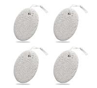 zoerbufan 4 Pack Pumice Stone for Feet/Hands/Body, Natural Lava Pumice Stone for Dead Hard Skin Removal, Foot Scrubber, White Calluse Remover, Foot File for Men/Women for Exfoliation