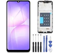 ZOETEC Screen Replacement for Samsung Galaxy A17 4G A175F SM-A175F SM-A175F/DS LCD Display Touch Screen Digitizer Full Assembly with Frame, Repair Tool Set
