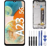ZOETEC Screen Replacement for Samsung Galaxy A23 5G SM-A236B SM-A236M SM-A236U SM-A236U1 6.6" LCD Display Touch Screen Digitizer Full Assembly with Frame, Repair Tool Set
