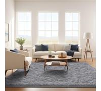 ZOETOOL Area Rugs for Living Room, 8x10ft Large Washable Soft Fluffy Shag Rug, Modern Minimalist Solid Large Rugs Indoor, Non-Slip Plush Rug Carpet for Living Room, Bedroom, Playroom, Home Decor