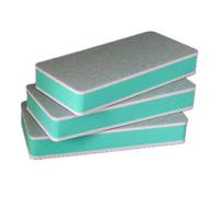 Zoewan 3 Pack Fish Tank Cleaning Tools, Aquarium Double Sided Sponge Brush, Glass Aquarium Scrubber Sponge - Dual Sided Surface Buildew Remover for Fish Tank (3.27"x1.57"x0.51") Non-Scratch EVA Pad