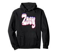 Zoey girls and womens Personalized Custom Name Pullover Hoodie