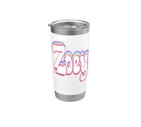 Zoey Girls and Womens Personalized Custom Name Stainless Steel Insulated Tumbler