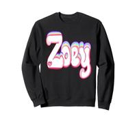 Zoey girls and womens Personalized Custom Name Sweatshirt