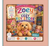 Zoey Visits the Cozy Toy Store: An Interactive Educational Coloring Book for Kids Ages 5+ with Hidden Objects, Vocabulary Words, Fun Facts, ... Learning Adventures (Zoey’s Cozy Adventures)