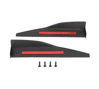 Zoeyilan Black Side Skirt Rocker Splitters Diffuser Winglet Enhance Stability for Roush 2015+