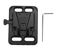 Zoeyilan Full Metal V Mount Battery Board Base CNC Hollow V Lock Battery Plate Adapter for Camera