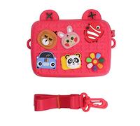 Zoeyilan Kids Camera Case, Camera Case Compatible, Storage Bag, Shoulder Bags, for Christmas or Birthday Gifts Toys for Toddler and Teenagers (Red)