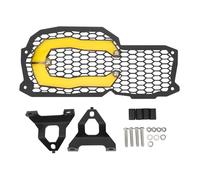 Zoeyilan Motorcycle Headlight Protector Cover Stainless Steel Durable for F800GS F650GS F700GS F800R (Yellow)