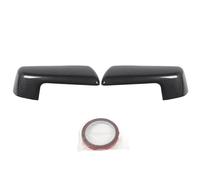 Zoeyilan Top Half Mirror Cover Left Right Outer Rearview Wing Mirror Cap Replacement for Chevy Silverado 1500 2500 3500 (Carbon Fiber Pattern)
