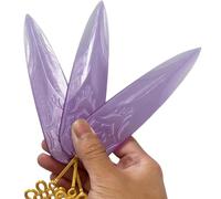 Zoey's Demon Hunter Prop Bundle: 3-Piece Purple Weapon Replicas