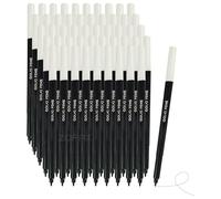 ZOFAX Felt Tips Colouring Pens, BLACK, PACK - 50 Pens, Ideal for Everyone Use in School Office Home, Draw Sketch Mark Colour Write, Black Ball Pen