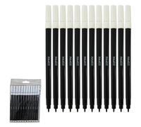 ZOFAX Sketcho Single Colouring Felt Tip Pens, Fine Point, BLACK, Pack of 24, Felt Tip Pens for Colour Draw Sketch Write Mark, Ideal for School Office Home Use