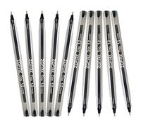 ZOFAX Trio Ballpoint Pens, BLACK, Medium Point (1.0mm), Pack of 20, Perfect for Triangular Grip, Smooth Writing, Ideal for Office School Home Business Use