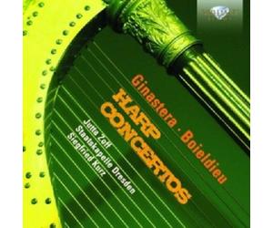 ZOFF/KURZ/SD - HARP CONCERTOS CD KLASSIK SINFONIE NEW GINASTERA/BOIELDIEU