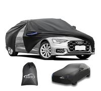 ZOFFI Universal Car Cover 6 Sizes With Driver Side Zip, All Weather Waterproof Scratchproof and UV Protection Fits Length 4.9M-5.1M Large Saloons