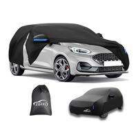 ZOFFI Universal Car Cover 6 Sizes With Driver Side Zip, All Weather Waterproof Scratchproof and UV Protection Fits Length 4.1M-4.2M Small Hatchbacks