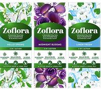 Zoflora 12 X120ml Floral Assortment * Concentrated Antibacterial Disinfectant 4 x Linen Fresh 4 x Country Garden 2 x Bouquet 2 x Lavender Killing Bacteria Liquid