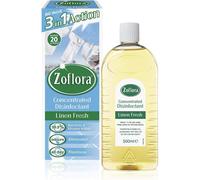Zoflora 3 in 1 Action Concentrated Disinfectant Linen Fresh 500ml