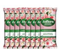 Zoflora Antibacterial Cleaning Wipes Rose Garden 96 Pack Multi Surface Disinfectant Wipes Kill 99% of Bacteria & Viruses Floral Scent (Pack of 8)