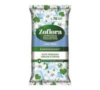Zoflora Biodegradable Linen Fresh Multi-Surface Disinfectant Wipes 70