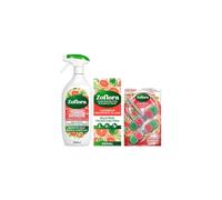 Zoflora Caribbean Grapefruit Lime Bundle Power Bathroom Cleaner 1 x 800ml Concentrated Multipurpose Disinfectant Liquid 1x500ml Rim Blocks 2 x 13