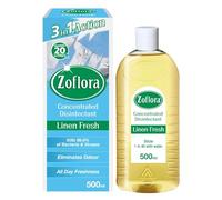 Zoflora Concentrated Disinfectant, Linen Fresh, 0.5 Liters