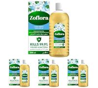 Zoflora Concentrated Disinfectant, Linen Fresh, 0.5 Liters (Pack of 4)
