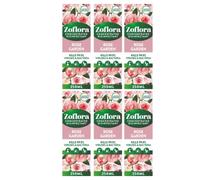 Zoflora Concentrated Disinfectant Liquid Antibacterial Multi-Surface Household Cleaner Eliminates 99% of Germs & Odours Assorted Fragrances and Sizes (250ml Pack of 6, Rose Garden)