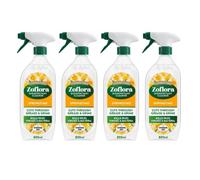 Zoflora Concentrated Disinfectant Liquid Antibacterial Multi-Surface Household Cleaner Eliminates 99% of Germs & Odours Assorted Fragrances and Sizes (800ml Pack of 4, Springtime)