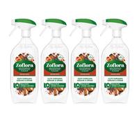Zoflora Concentrated Disinfectant Liquid Antibacterial Multi-Surface Household Cleaner Eliminates 99% of Germs & Odours Assorted Fragrances and Sizes (800ml Pack of 4, Winter Spice)