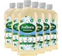 Zoflora Concentrated Linen Fresh Disinfectant Liquid, 1 Litre, Powerful Antibacterial & Multi-Surface Cleaner, Kills 99.9% of Bacteria & Viruses (6 Units)