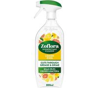 Zoflora Disinfectant Cleaner Lemon Spray 800Ml - Cuts Through Grease & Grime