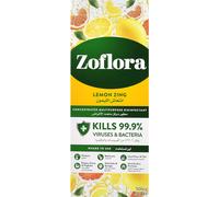 Zoflora Lemon Zing Concentrated Multipurpose Disinfectant Spray, Antibacterial & Multi-Surface, Pet Safe Disinfectant, Kills 99.9% Of Bacteria & Viru