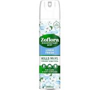 Zoflora Linen Fresh Air & Fabric Mist Spray, 1 x 300ml, Odour Eliminator, Long-Lasting Fresh Fragrance, Antibacterial & Multi-Purpose Freshener.