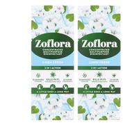 Zoflora Linen Fresh Concentrated Disinfectant 2 Pack 120Ml Multi Surface Cleaner