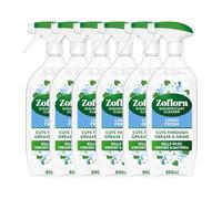 Zoflora Linen Fresh Multipurpose Disinfectant Trigger Spray, 6 x 800ml Pack, Antibacterial Multi-Surface Cleaner, Pet-Friendly, Kills 99.9% of Bacteria & Viruses